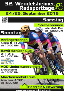 Poster Wendelsheimer Radsporttage 